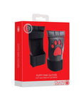 Ouch Neoprene Puppy Paw Gloves Red - Adult Outlet