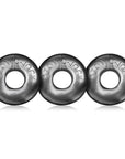 Oxballs Ringer 3 Pack Silver Small - Adult Outlet