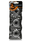 Oxballs Ringer 3 Pack Silver Small - Adult Outlet