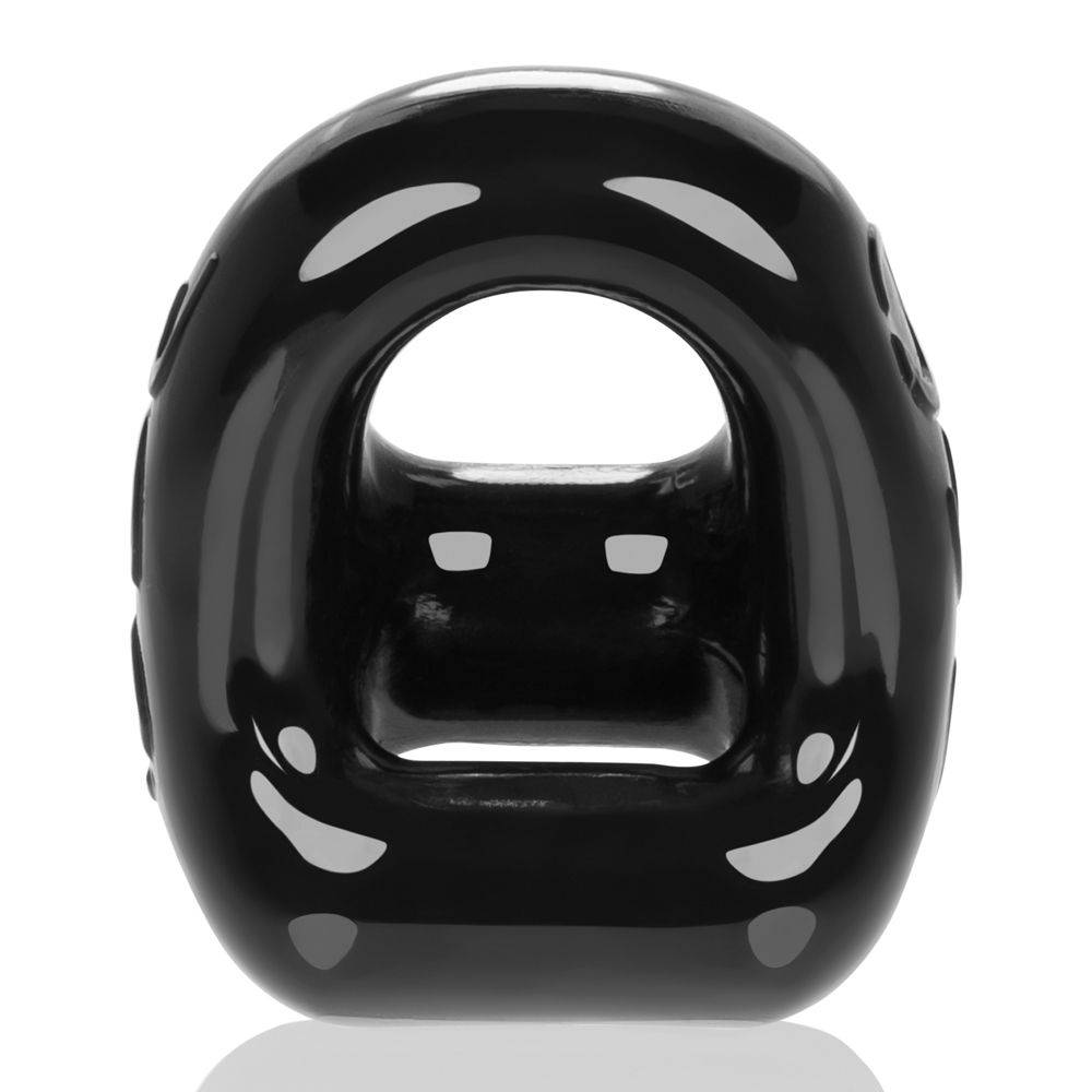 Oxballs 360 Cockring And Ballsling Black Small - Adult Outlet