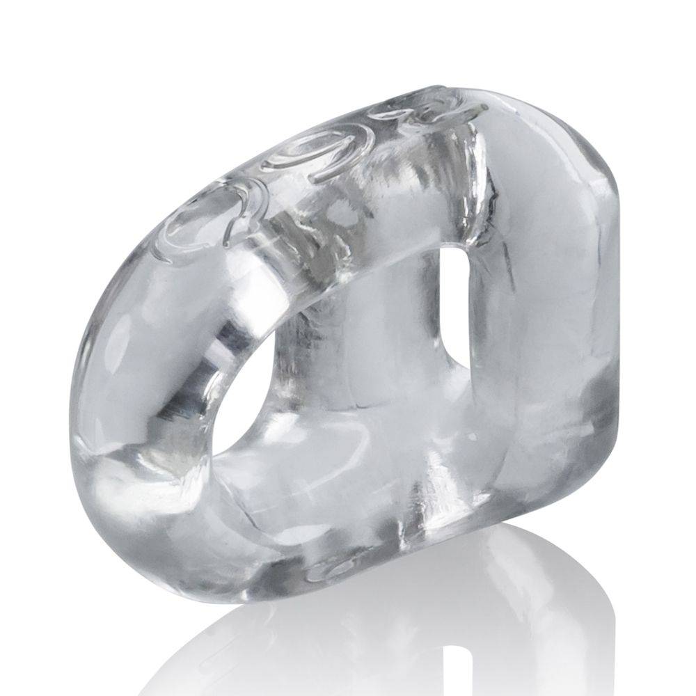 Oxballs 360 Cockring And Ballsling Clear - Adult Outlet