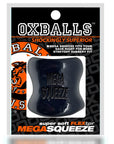 Oxballs Mega Squeeze Ergofit Ballstretcher Black - Adult Outlet