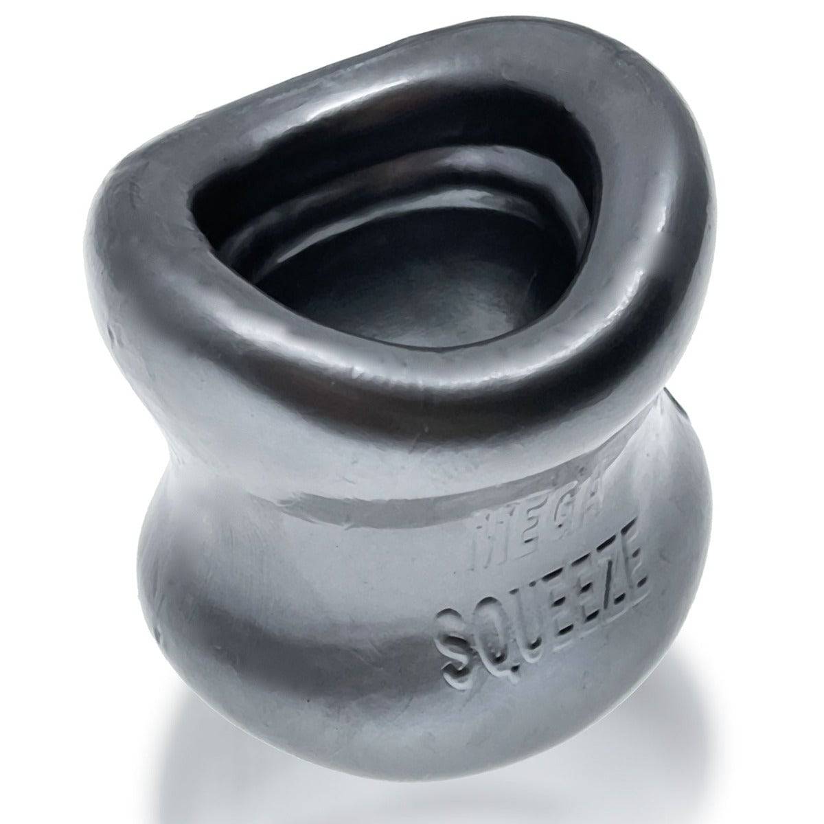 Oxballs Mega Squeeze Ergofit Ballstretcher Steel - Adult Outlet