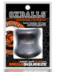 Oxballs Mega Squeeze Ergofit Ballstretcher Steel - Adult Outlet