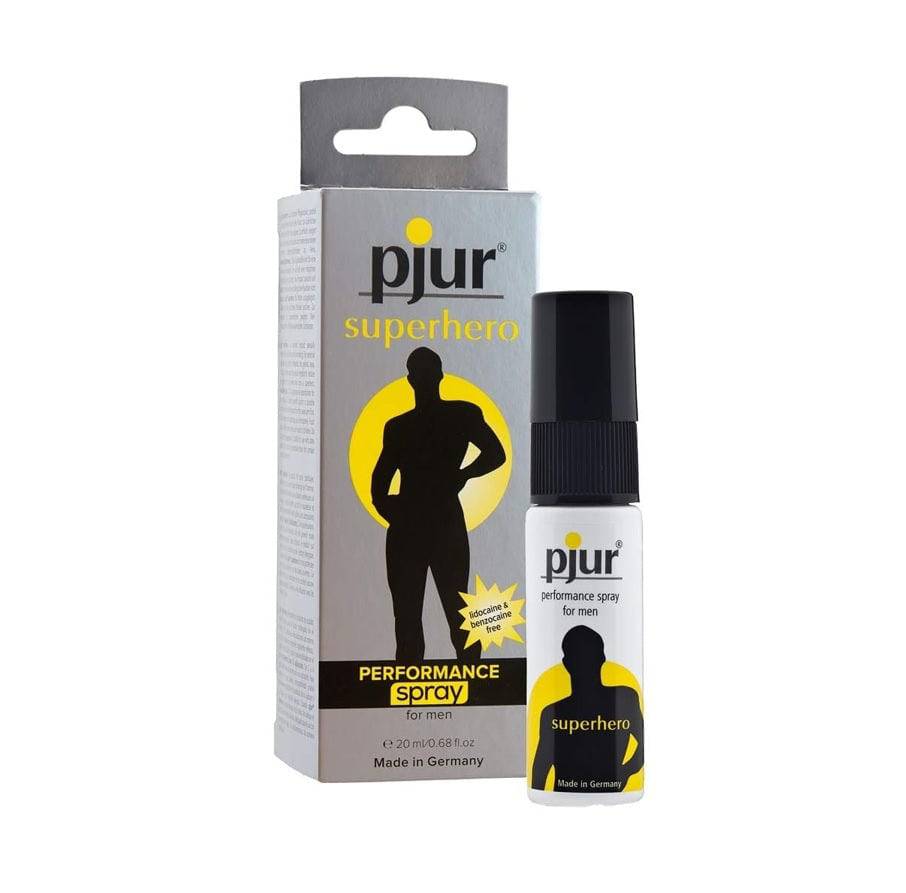 Pjur Superhero Strong Transparent 20ml - Adult Outlet