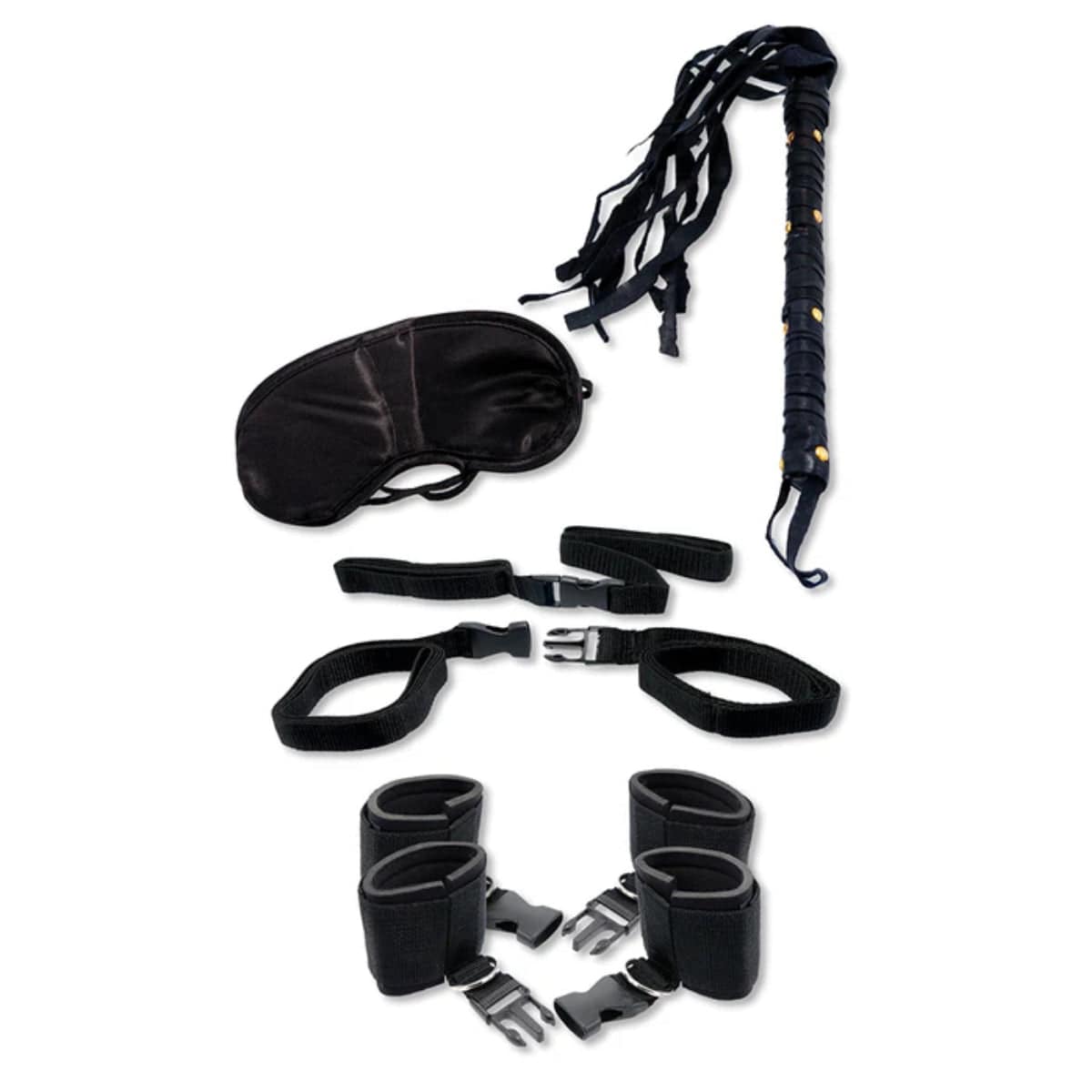 Fetish Fantasy Series Bedroom Bondage Kit - Black - Adult Outlet