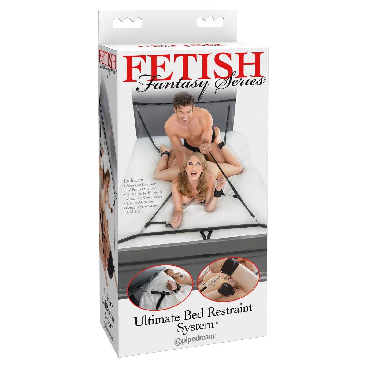 Fetish Fantasy Series Ultimate Bed Restraint System - Black - Adult Outlet