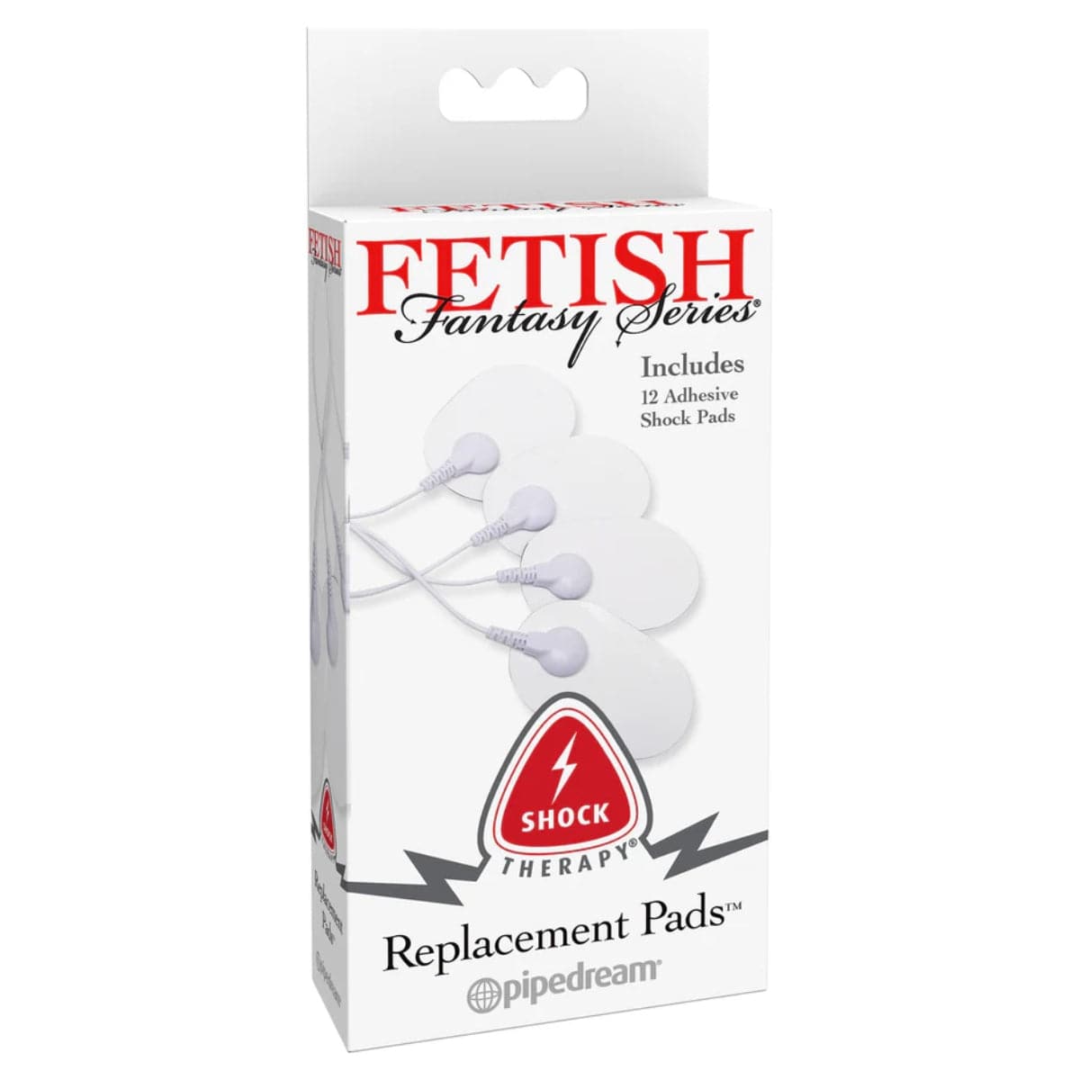 Fetish Fantasy Series Shock Therapy Replacement Pads - White - Adult Outlet