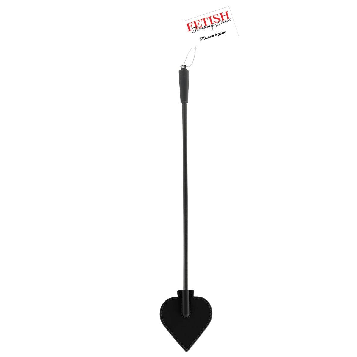 Fetish Fantasy Series Silicone Spade - Black - Adult Outlet