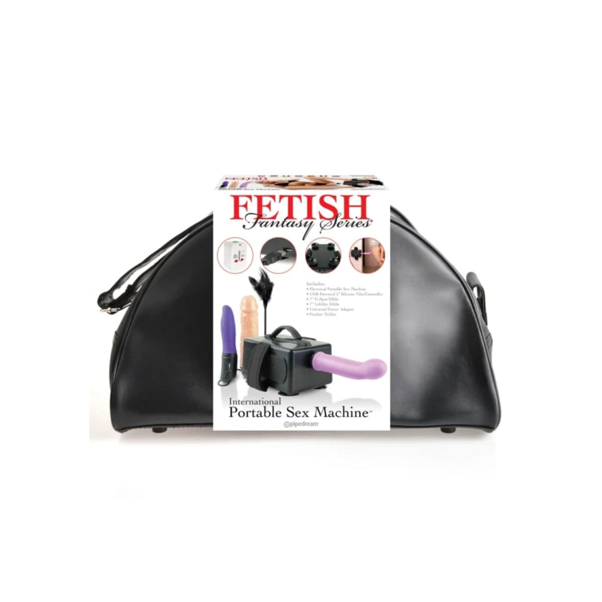 Fetish Fantasy Series Portable Sex Machine - Black/Light/Purple - Adult Outlet