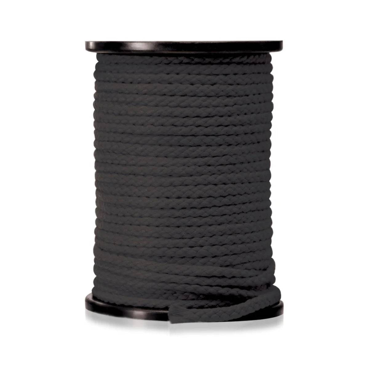 Fetish Fantasy Series Bondage Rope 200 Feet - Black - Adult Outlet