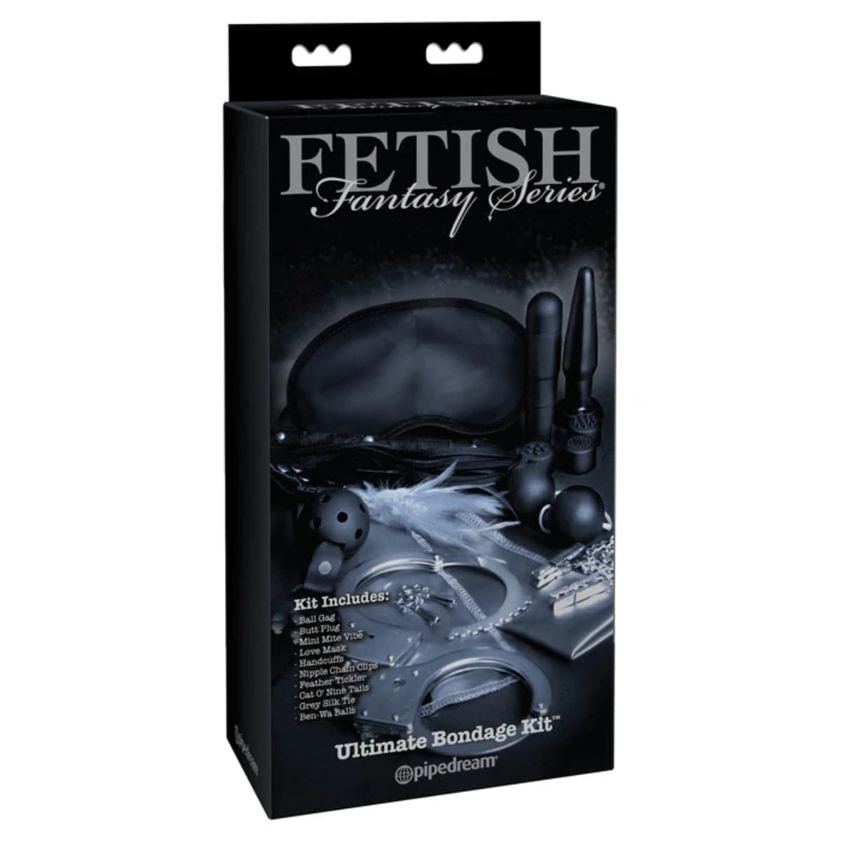 Fetish Fantasy Series Limited Edition Ultimate Bondage Kit - Black - Adult Outlet