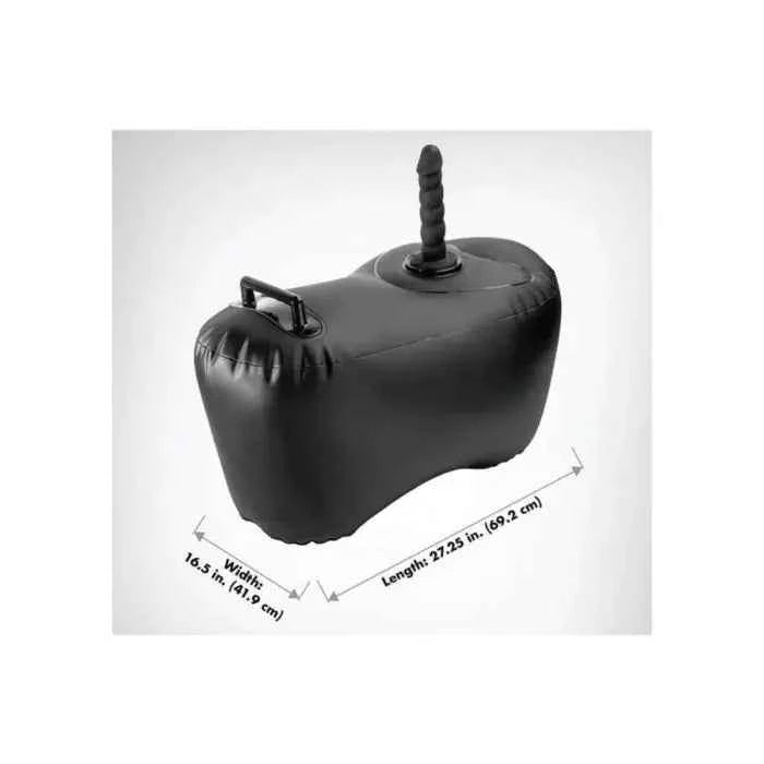 Fetish Fantasy Series Body Dock Inflatable Love Seat Black