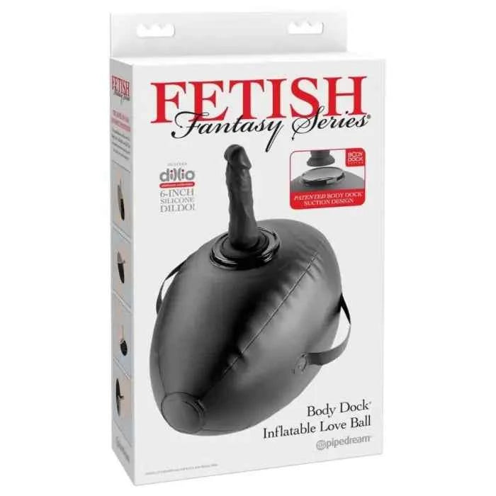 Fetish Fantasy Series Body Dock Inflatable Love Ball Black