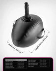 Fetish Fantasy Series Body Dock Inflatable Love Ball Black