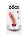 King Cock 6Inch Cock - Light - Adult Outlet