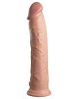 King Cock Elite 11Inch Silicone Dual Density Cock - Light - Adult Outlet