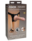 King Cock Elite Beginner's Silicone Body Dock Kit - Adult Outlet