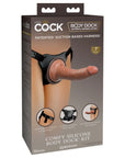 King Cock Elite Comfy Silicone Body Dock Kit - Adult Outlet