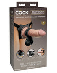 King Cock Elite Deluxe Silicone Body Dock Kit - Adult Outlet