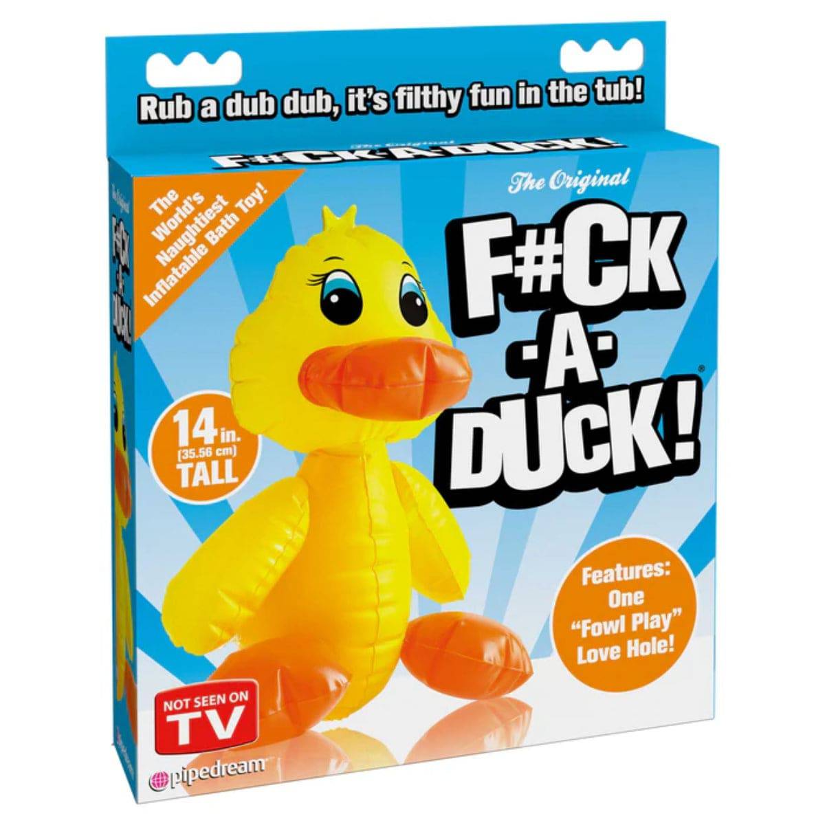 F*Ck A Duck - Yellow/Orange - Adult Outlet