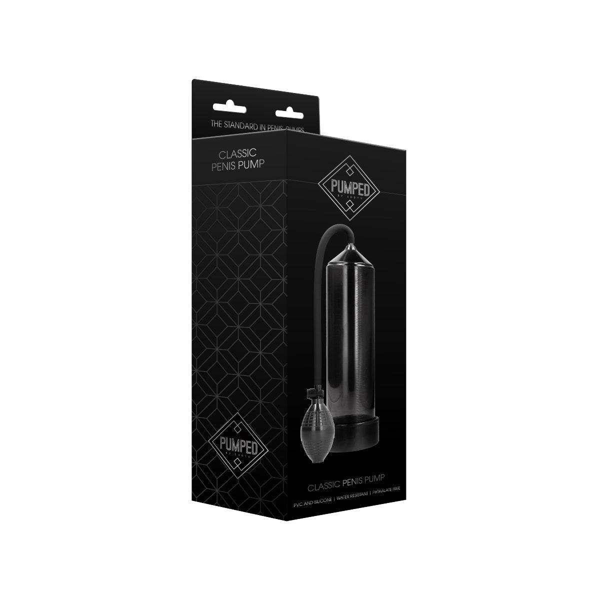 Pumped Classic Penis Pump Black - Adult Outlet