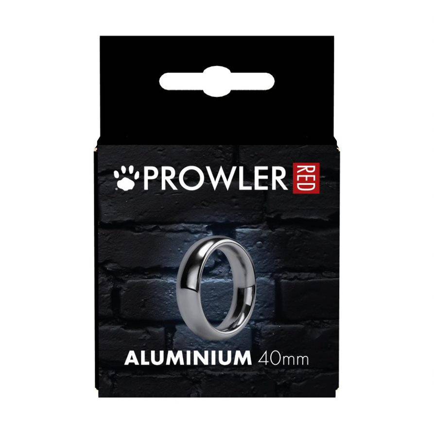 Prowler Red Silver 40MM Ring - Adult Outlet