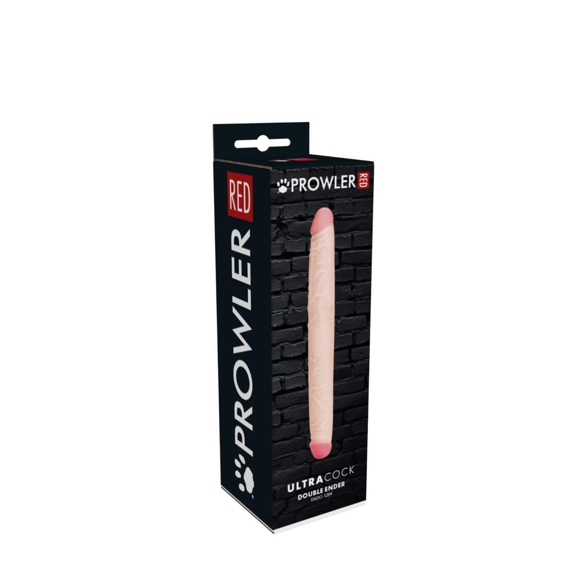 Prowler Red Ultra Cock Double Ended Dildo 12In - Adult Outlet