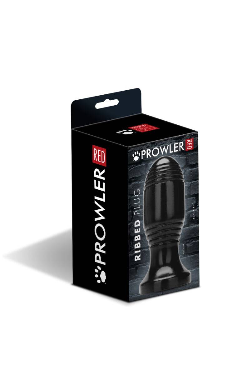 Prowler Red Ribbed Plug - Adult Outlet