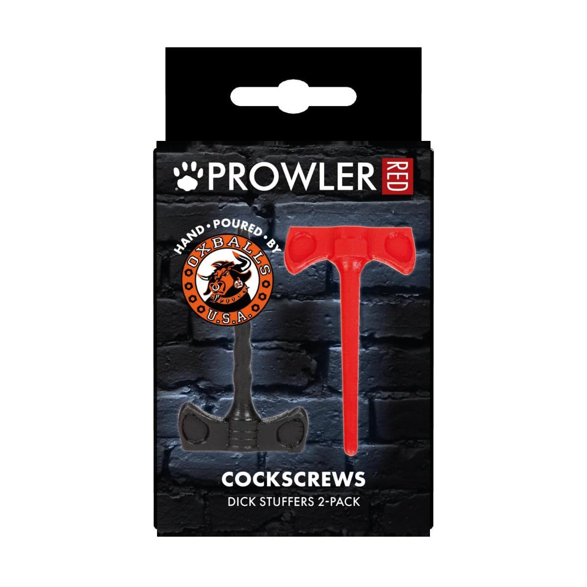 Prowler Red Cockscrews By Oxballs - Adult Outlet