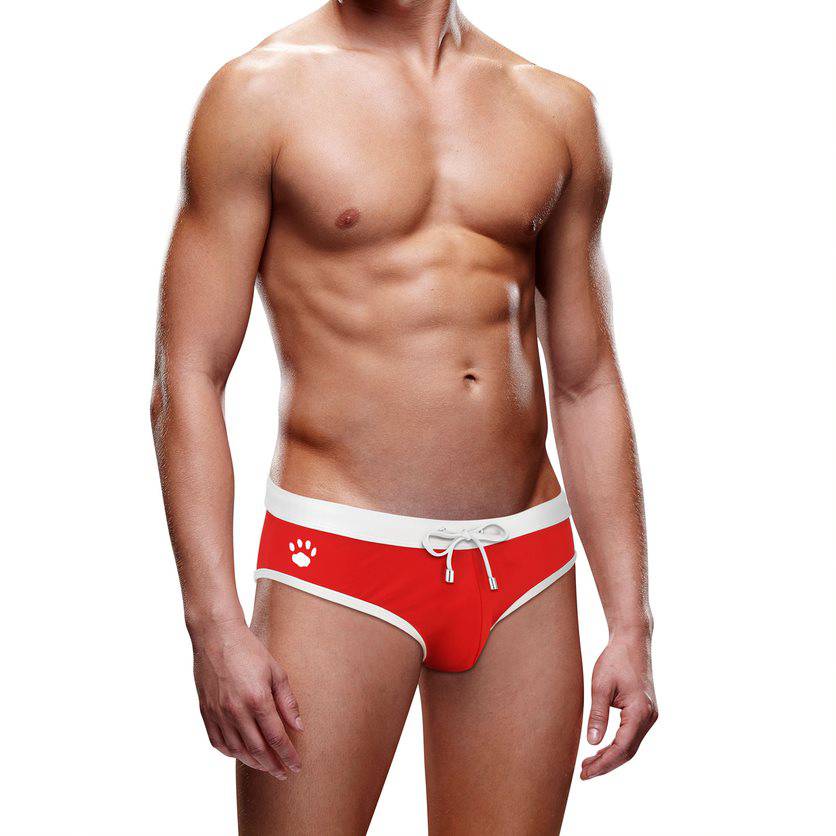 Prowler Swim Brief Red Small - Adult Outlet