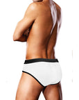 Prowler Swim Brief White XXLarge - Adult Outlet