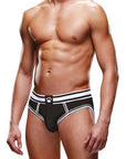 Prowler Black/White Open Brief Large - Adult Outlet