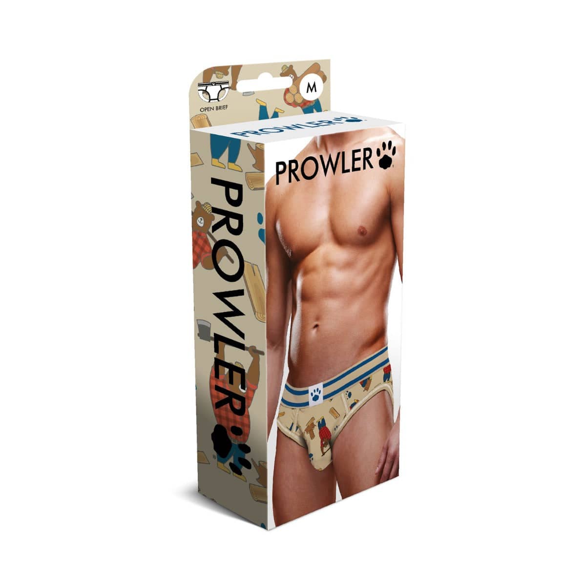 Prowler Lumberbear Open Brief M - Adult Outlet