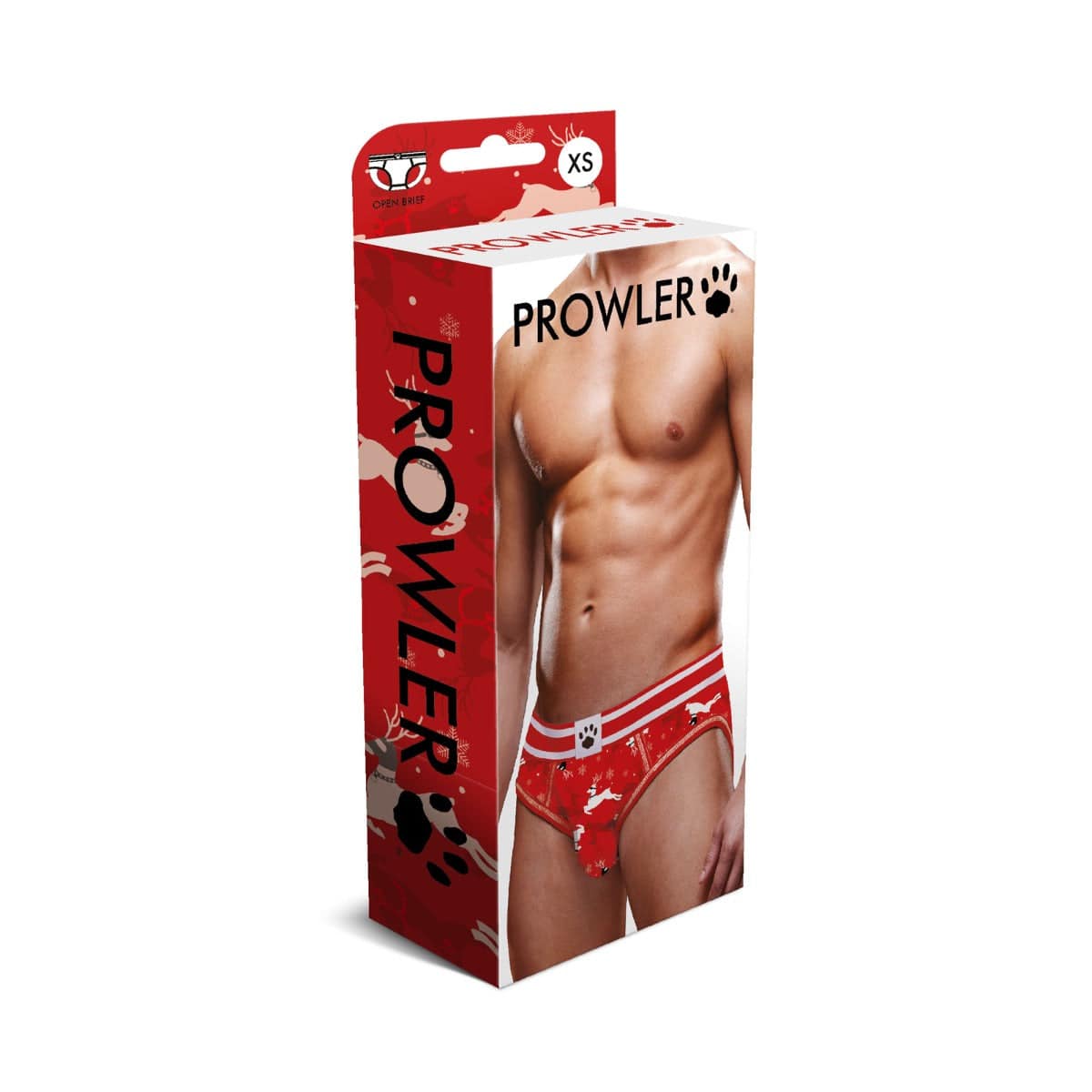 Prowler Reindeer Open Brief XS - Adult Outlet