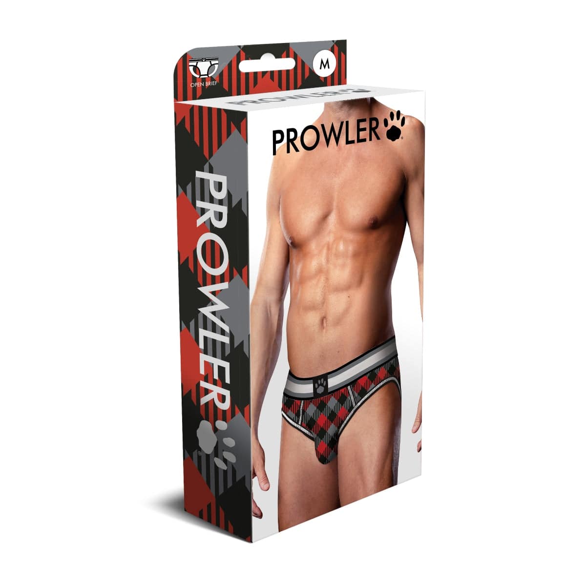 Prowler Tartan 1 Open Brief Medium Default Title Apparel for Men Prowler