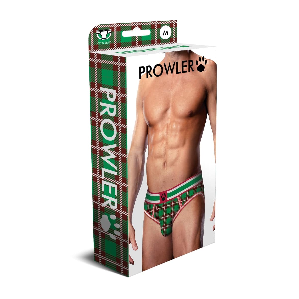 Prowler Tartan 2 Open Brief Medium Default Title Apparel for Men Prowler