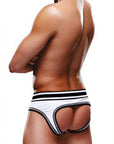 Prowler White/Black Open Brief Medium - Adult Outlet