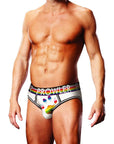 Prowler White Oversized Paw Open Brief XSmall - Adult Outlet