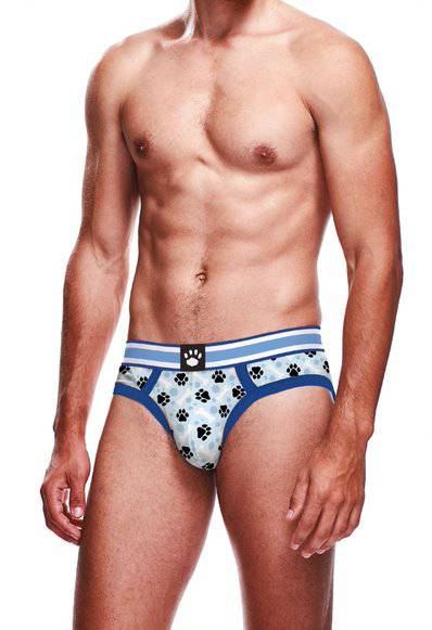 Prowler Blue Paw Brief Medium - Adult Outlet