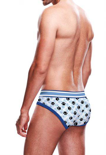 Prowler Blue Paw Brief Medium - Adult Outlet