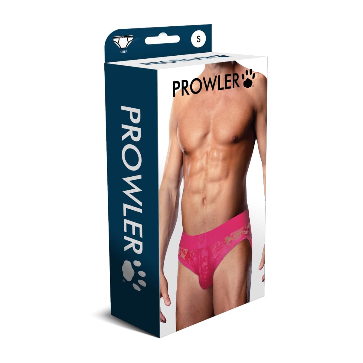 Prowler Pink Lace Brief Small - Adult Outlet