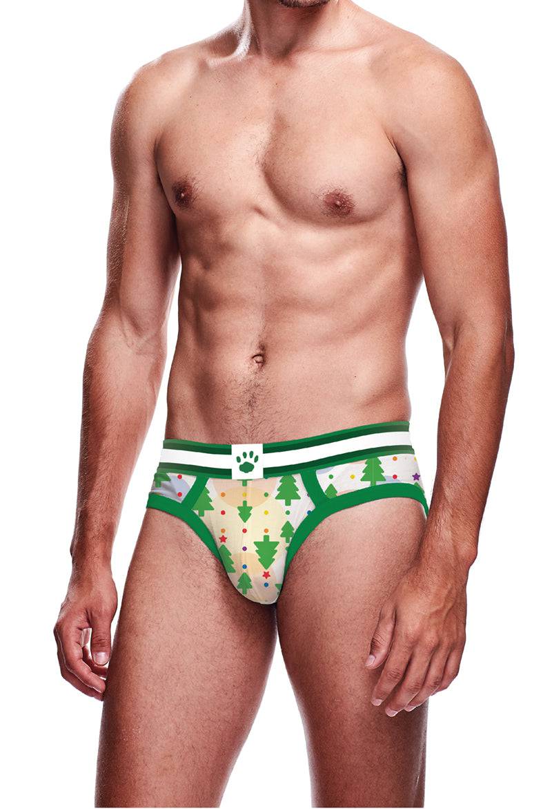 Prowler Trees & Polka Dots Brief Large - Adult Outlet