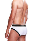 Prowler White/Black Brief Large - Adult Outlet