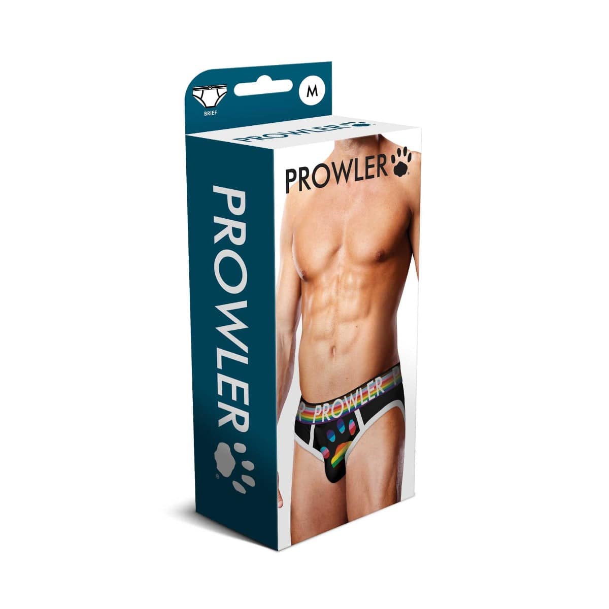 Prowler Black Oversized Paw Brief Medium - Adult Outlet