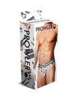 Prowler Leather Pride Brief Large - Adult Outlet