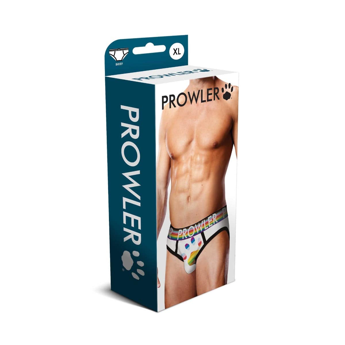 Prowler White Oversized Paw Brief XL - Adult Outlet