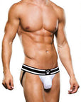 Prowler White/Black Jock Medium - Adult Outlet