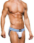 Prowler White/Blue Jock Large - Adult Outlet