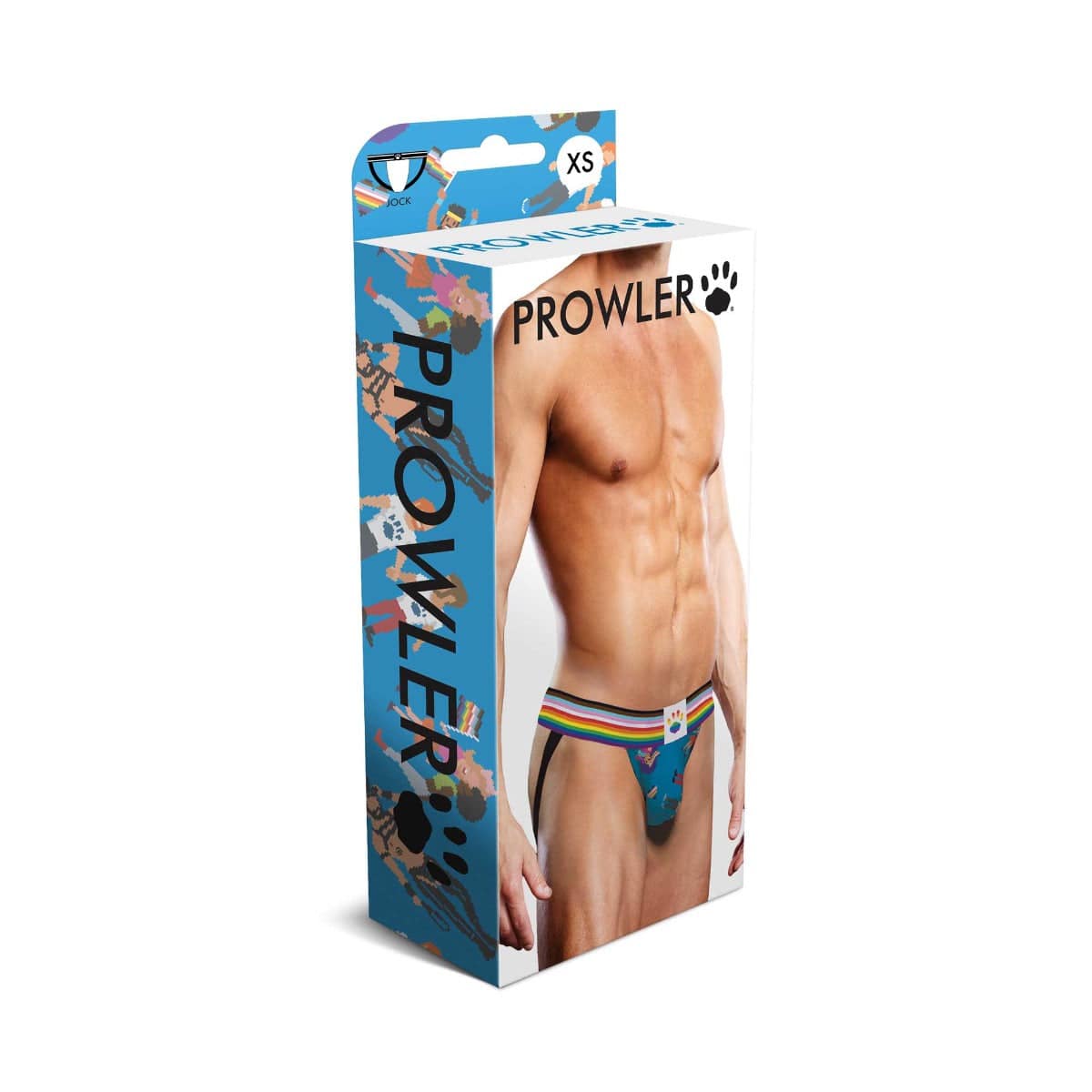 Prowler Pixel Art - Gay Pride Collection Jock XSmall - Adult Outlet